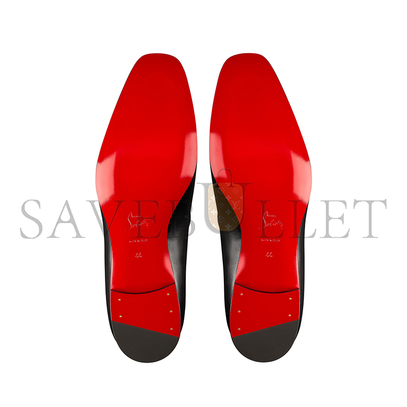 CHRISTIAN LOUBOUTIN DANDELIONLOAFERS CALF LEATHER BLACK MEN 1151071BK01 CHRISTIAN LOUBOUTIN DANDELIONLOAFERS CALF LEATHER BLACK MEN 1151071BK01